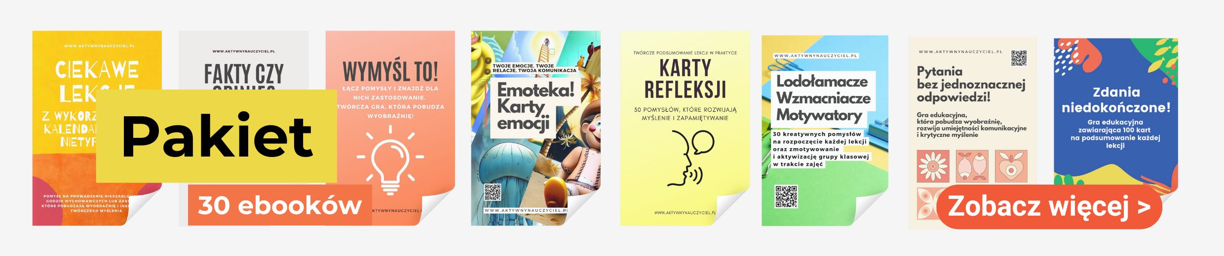 pakiet 30 ebooków dla nauczycieli