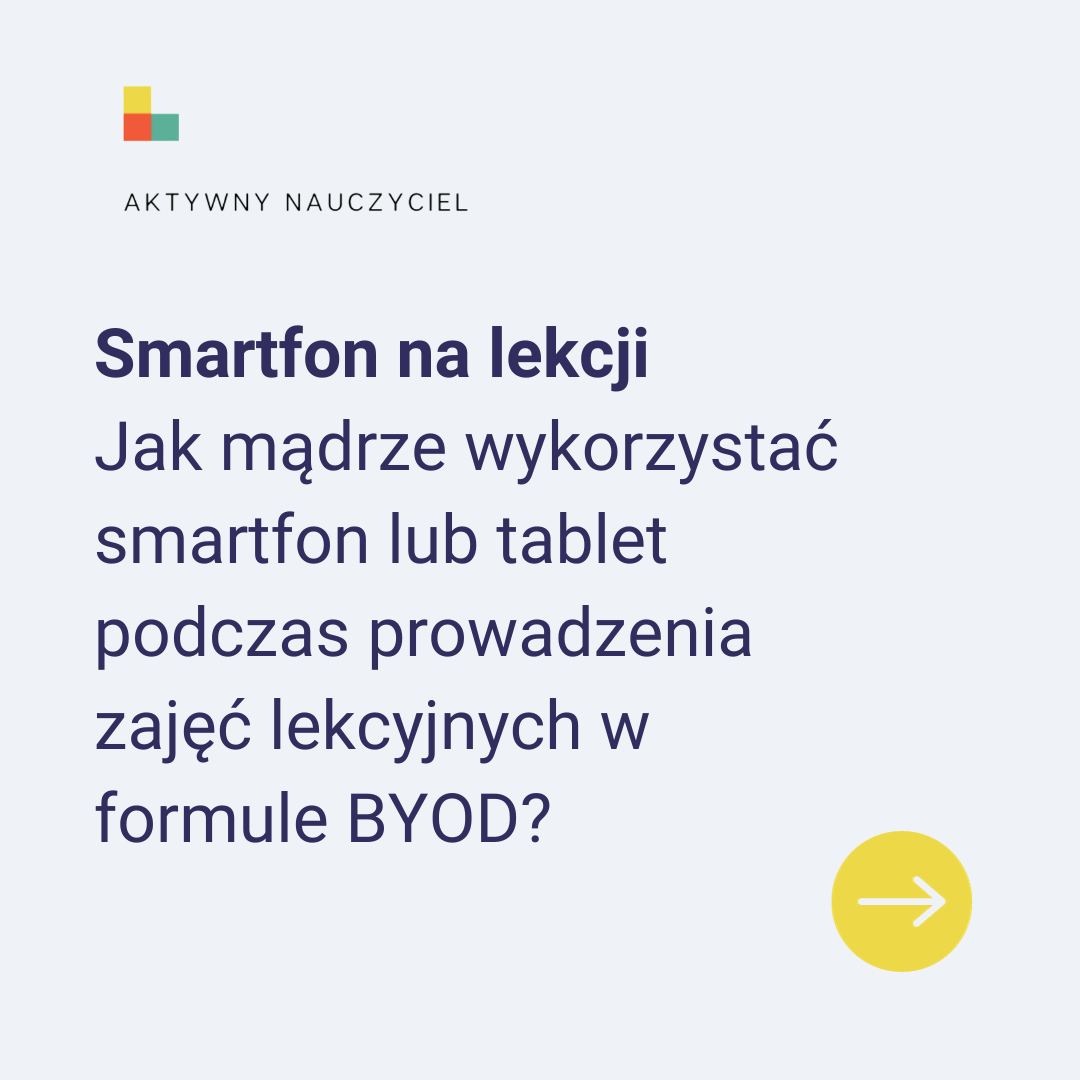 Smartfon na lekcji - aktywnynauczyciel.pl