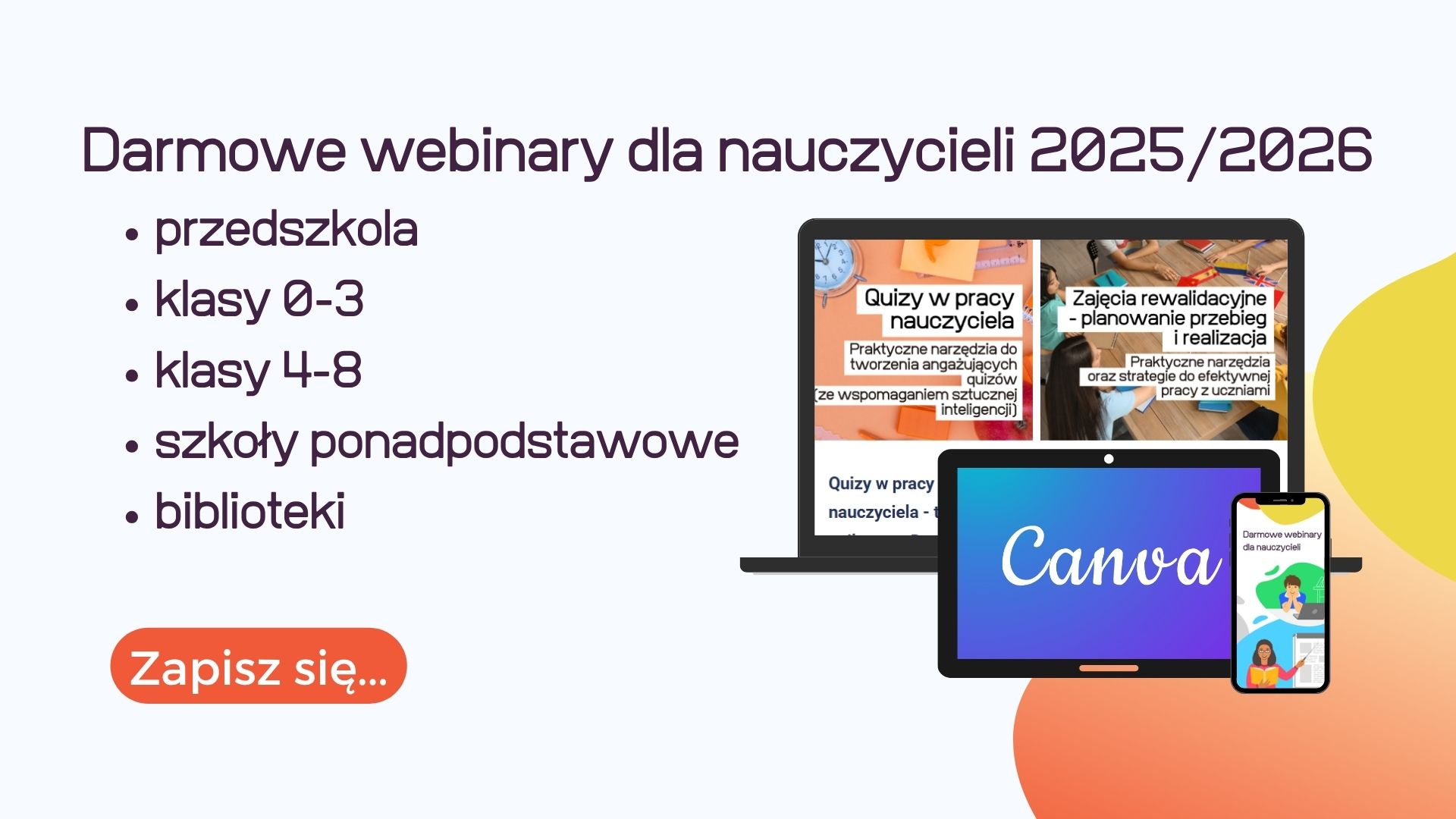 Szkolenia dla nauczycieli