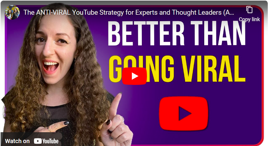 youtube video describing facts and myths for being successful on youtube for business