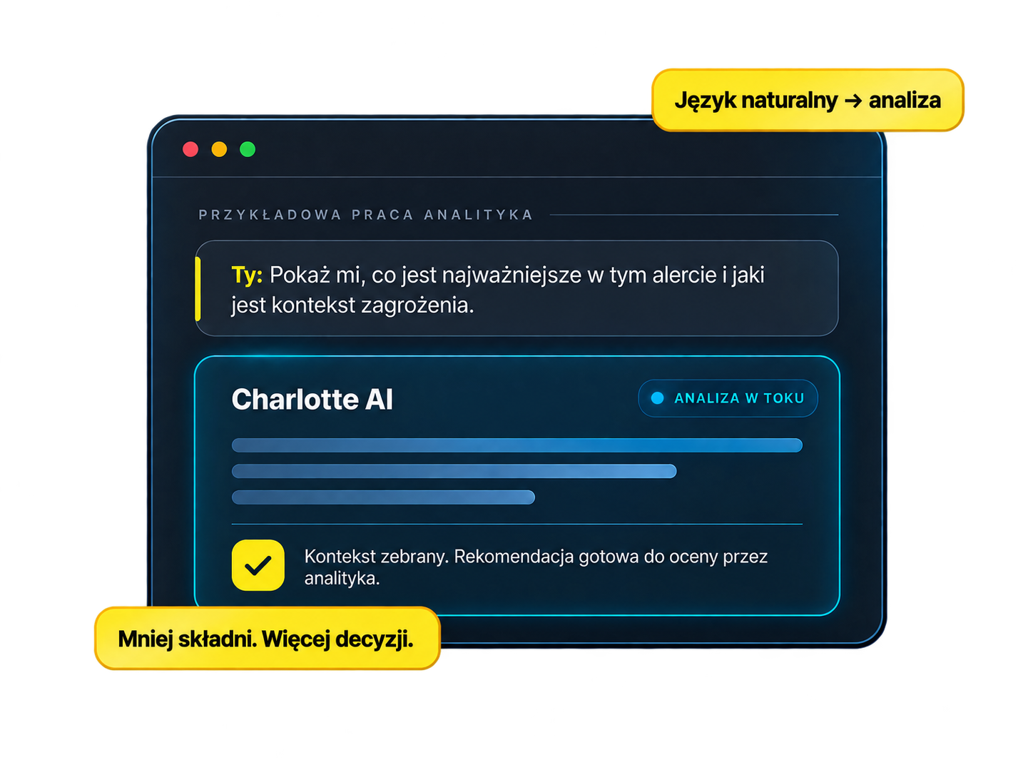 Charlotte AI wspierająca analizę zagrożeń w CrowdStrike Falcon
