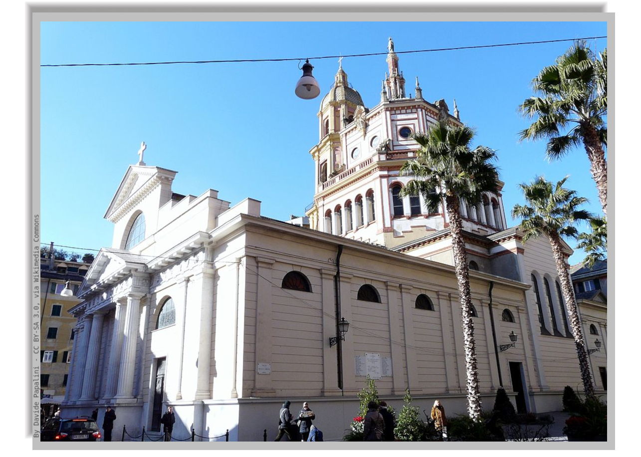 Exterior of the Basilica of the saints Gervasio and Protasio