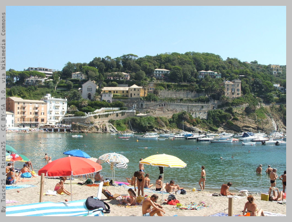 Bay of Silence beach in Summer