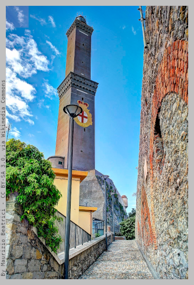 The Lanterna lighthouse