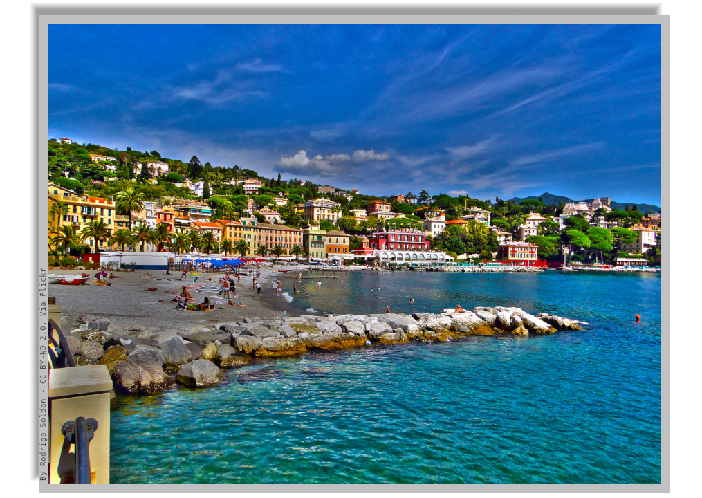 Beach of Santa Margherita Ligure