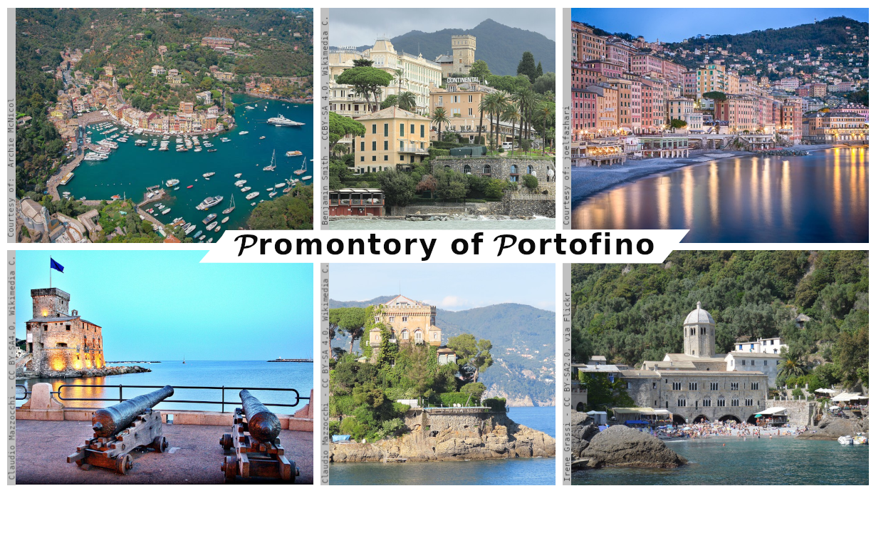 Presentation poster of Portofino Promontory