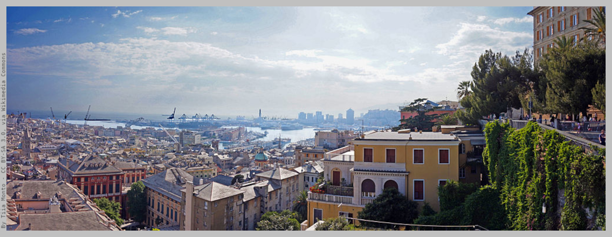Genoa's panorama
