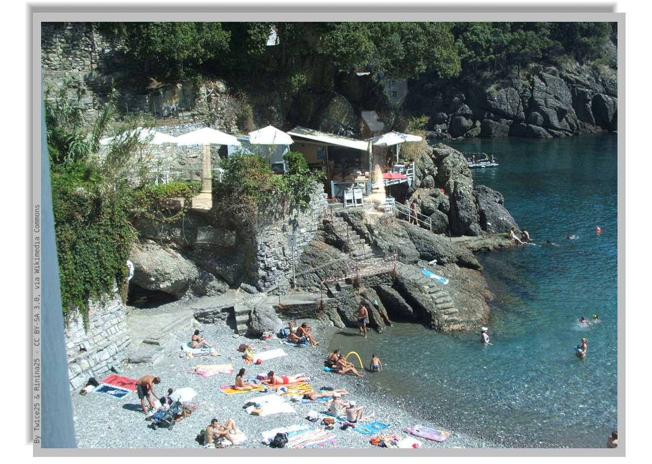 San Fruttuoso beach