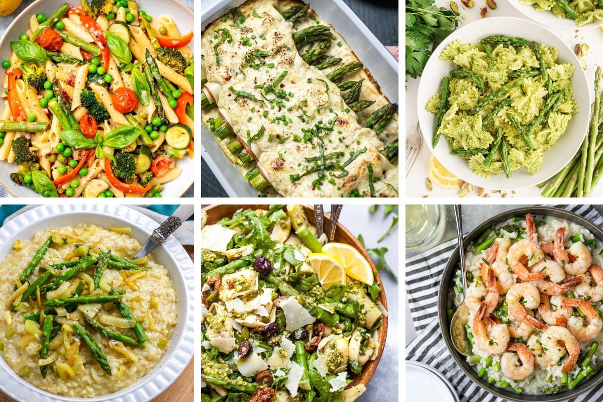 Asparagus Pasta Dinner Recipes
