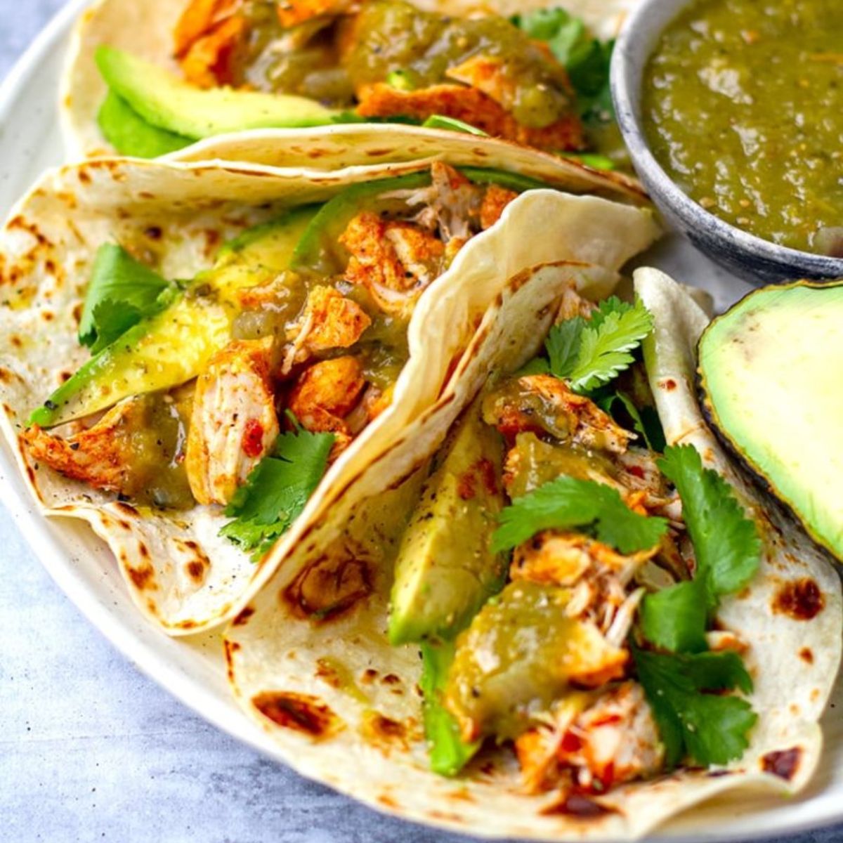 Easy Instant Pot Chicken Tacos (Only 5-Ingredients!)