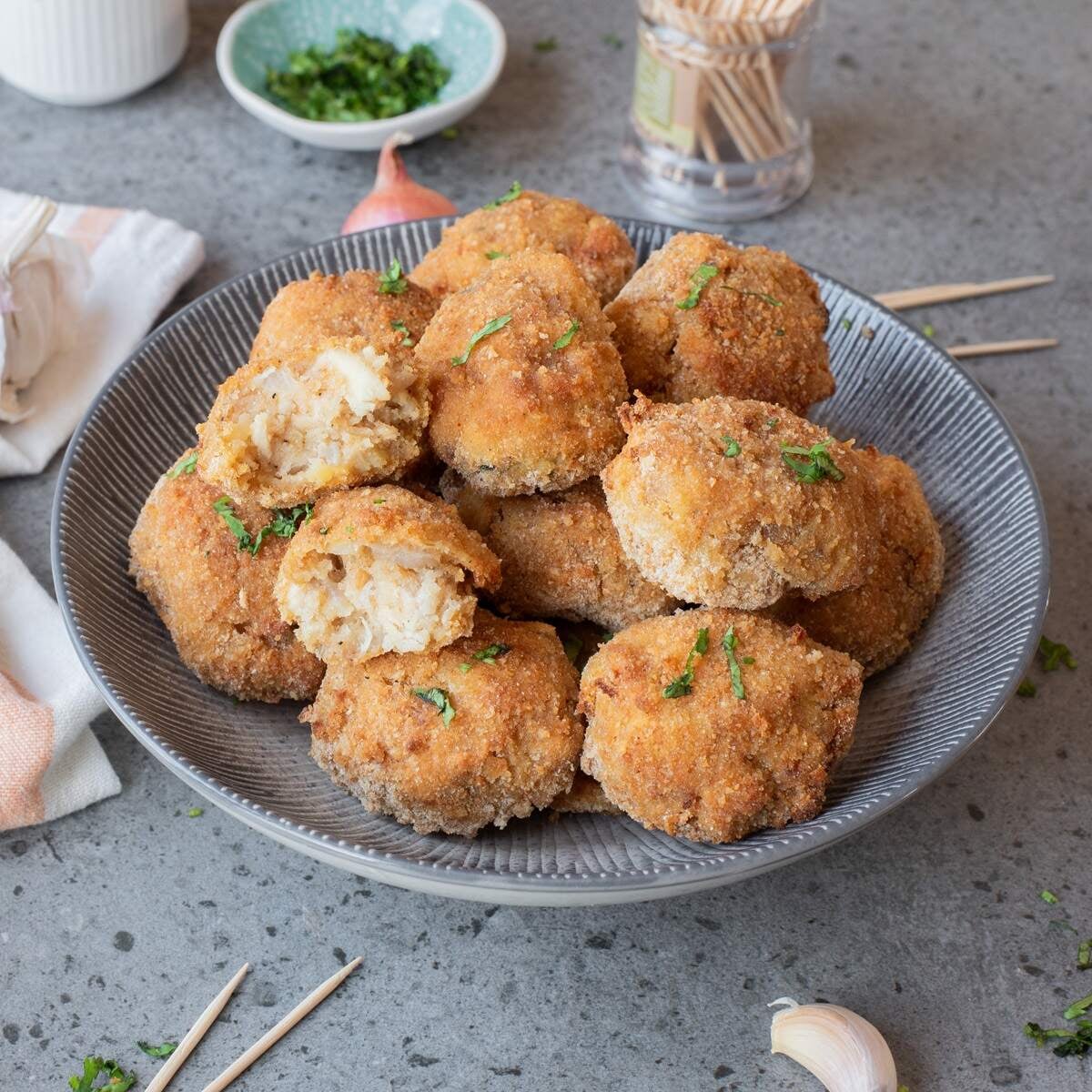 Air Fryer Chicken Croquette