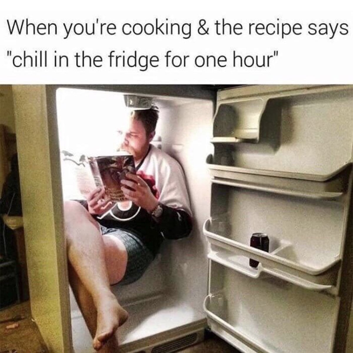 Chill in the fridge for one hour.