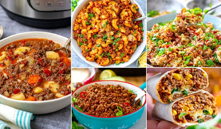 Instant Pot Ground Beef Recipes