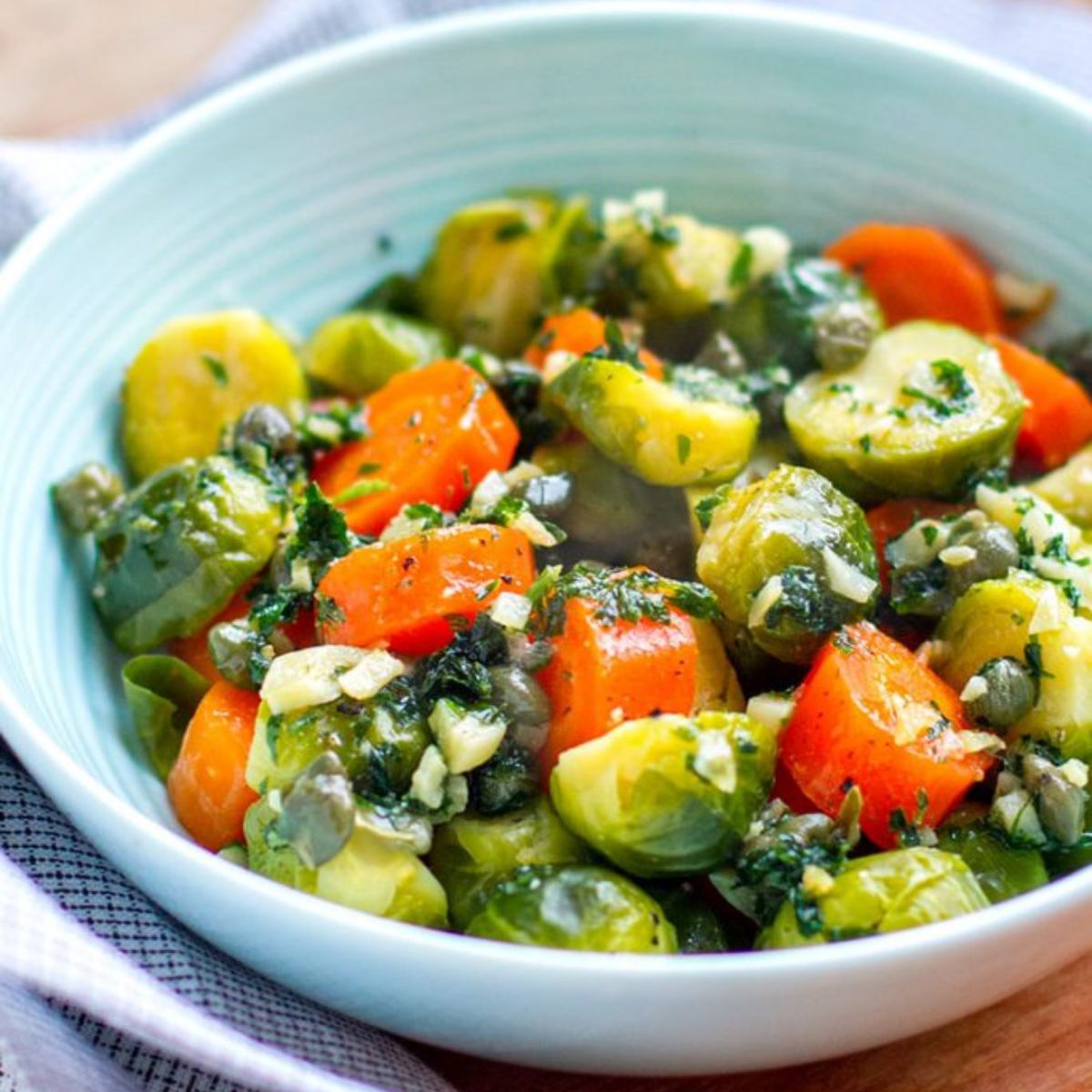 Instant Pot Steamed Vegetables With Garlic Butter