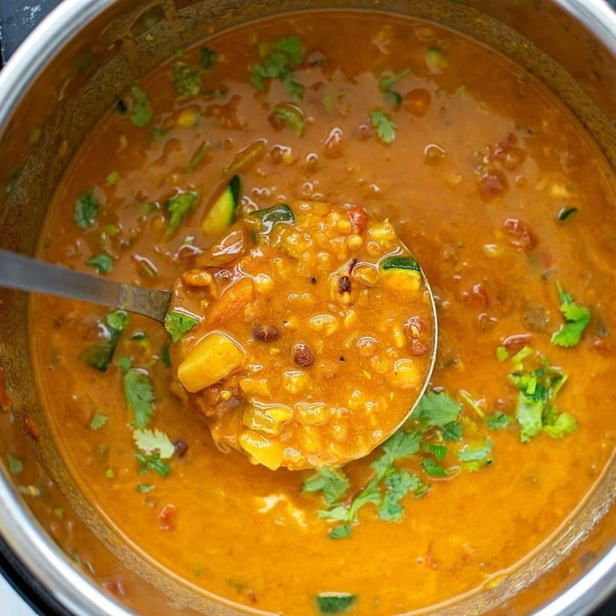how to reheat soup in Instant Pot