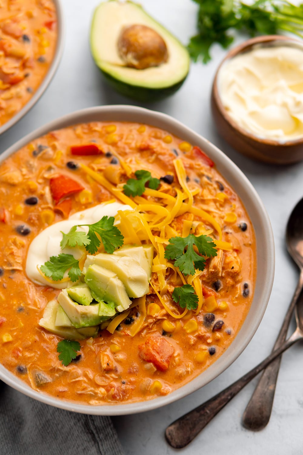 Instant Pot Chicken Taco Chili