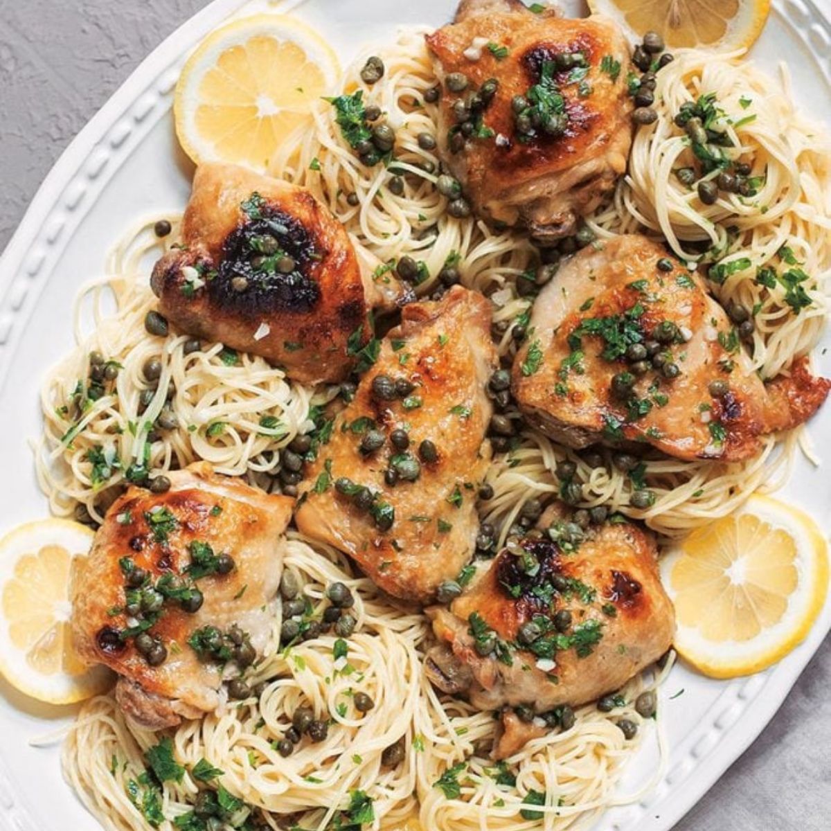 Instant Pot Chicken Piccata With Lemon & Capers (From Frozen)