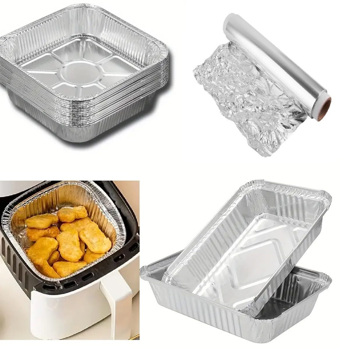 Can you put aluminum foil in an air fryer?