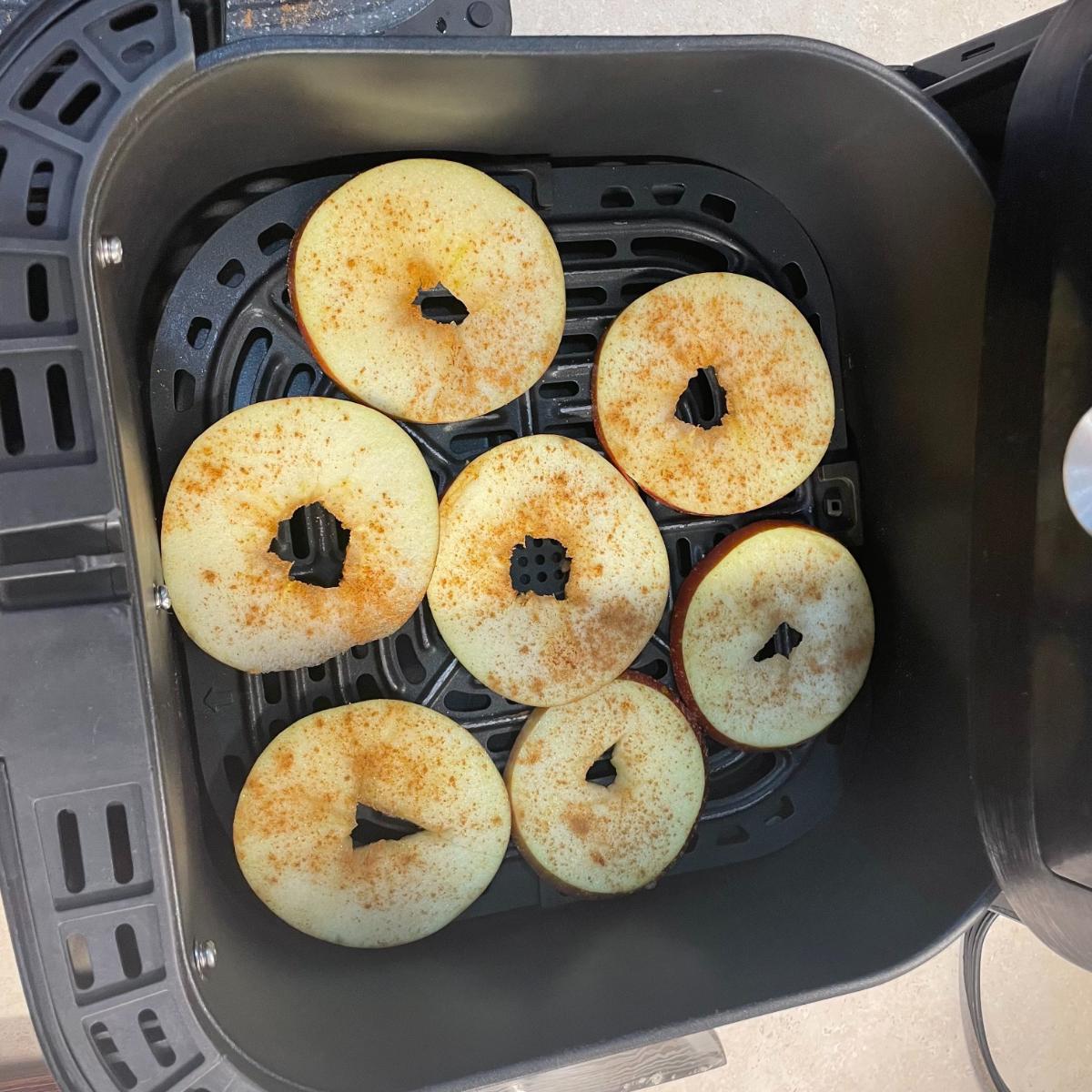 how to dehydrate apples in the air fryer