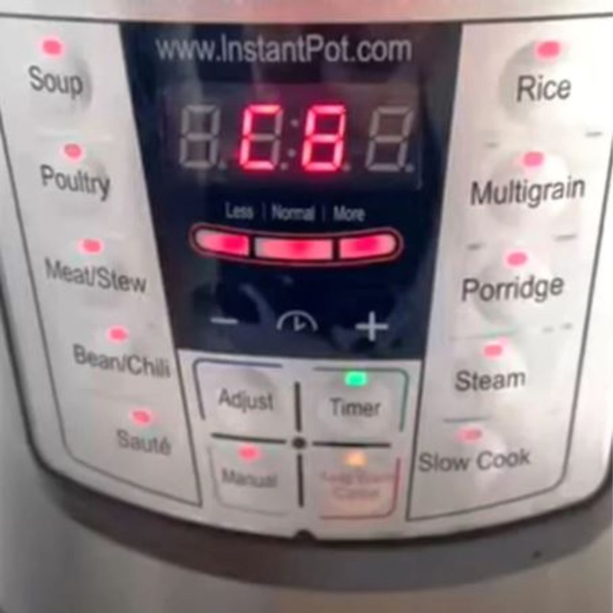C8 error on an Instant Pot