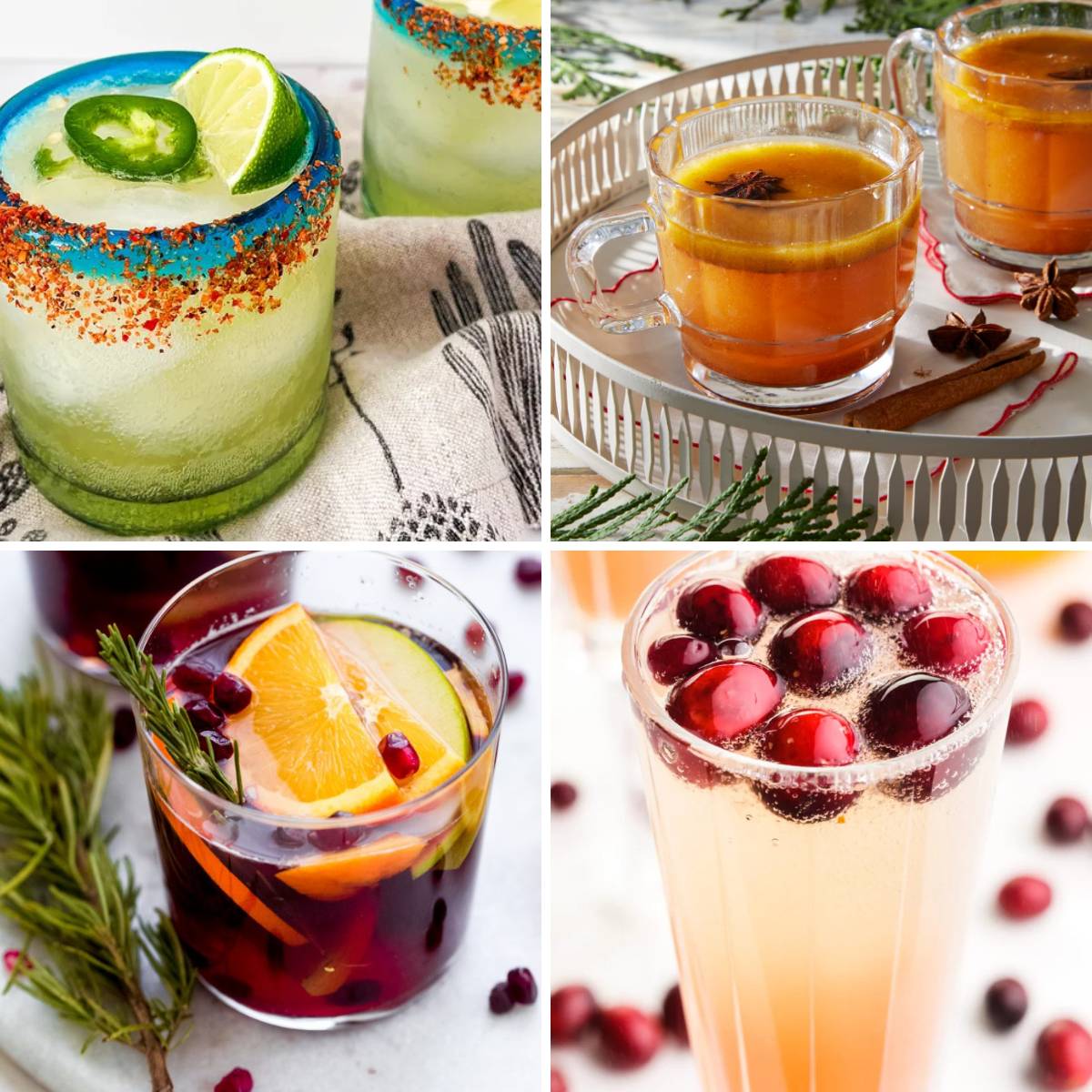 Winter Mocktails (Non Alcoholic)