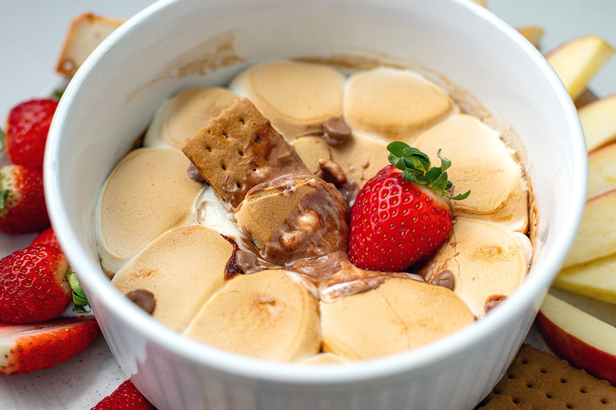 Air Fryer S’mores Dip