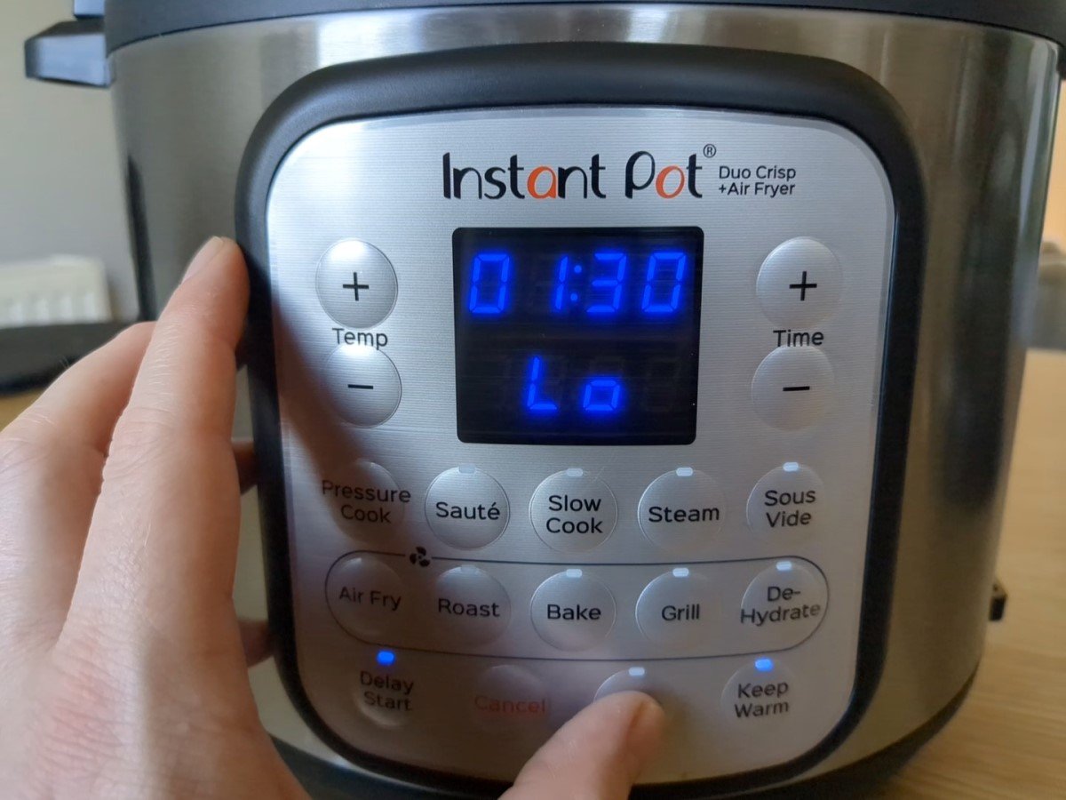 How To Set 'Timer' On Instant Pot Duo Crisp