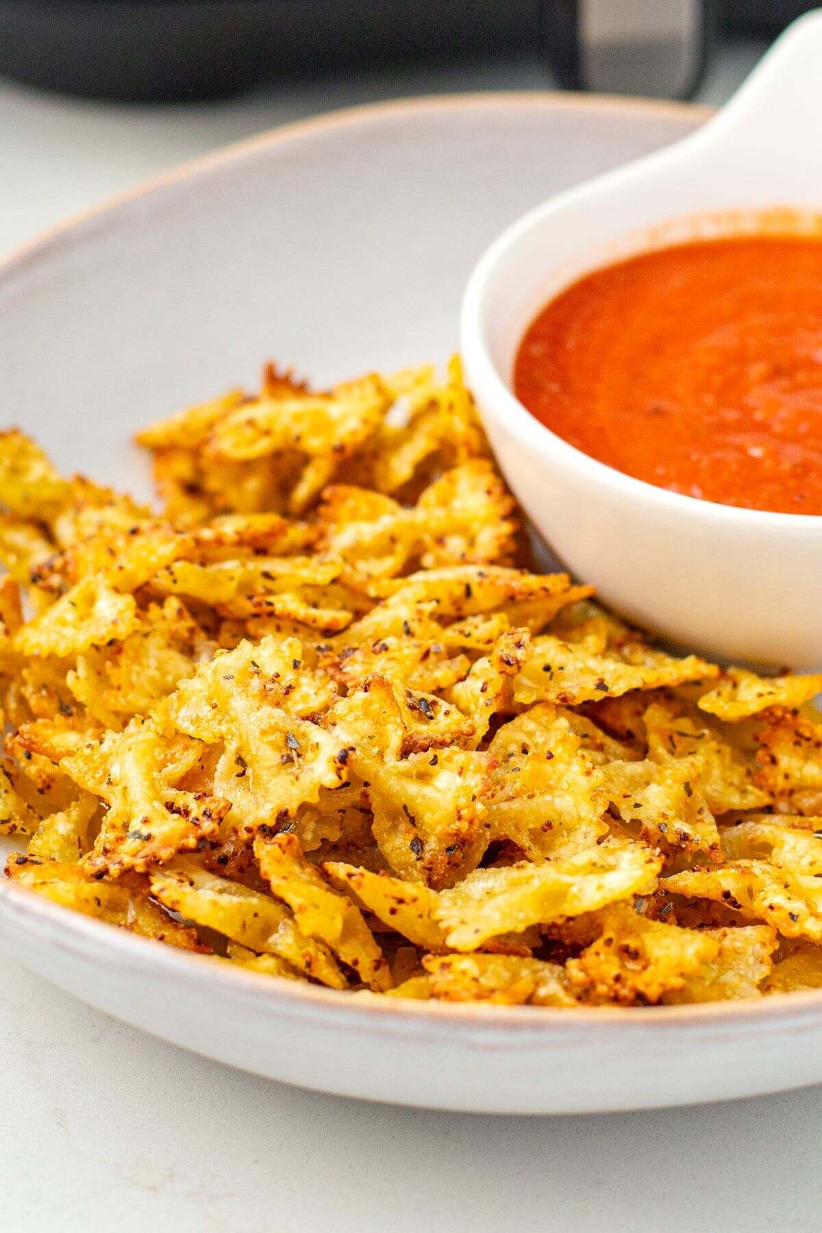 Air Fryer Pasta Chips