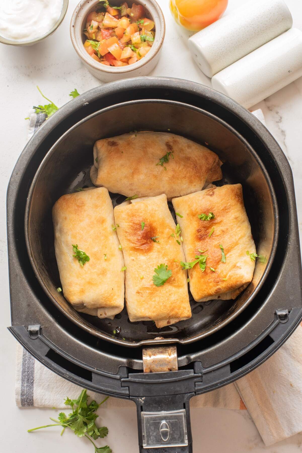 Healthy Air Fryer Chimichangas