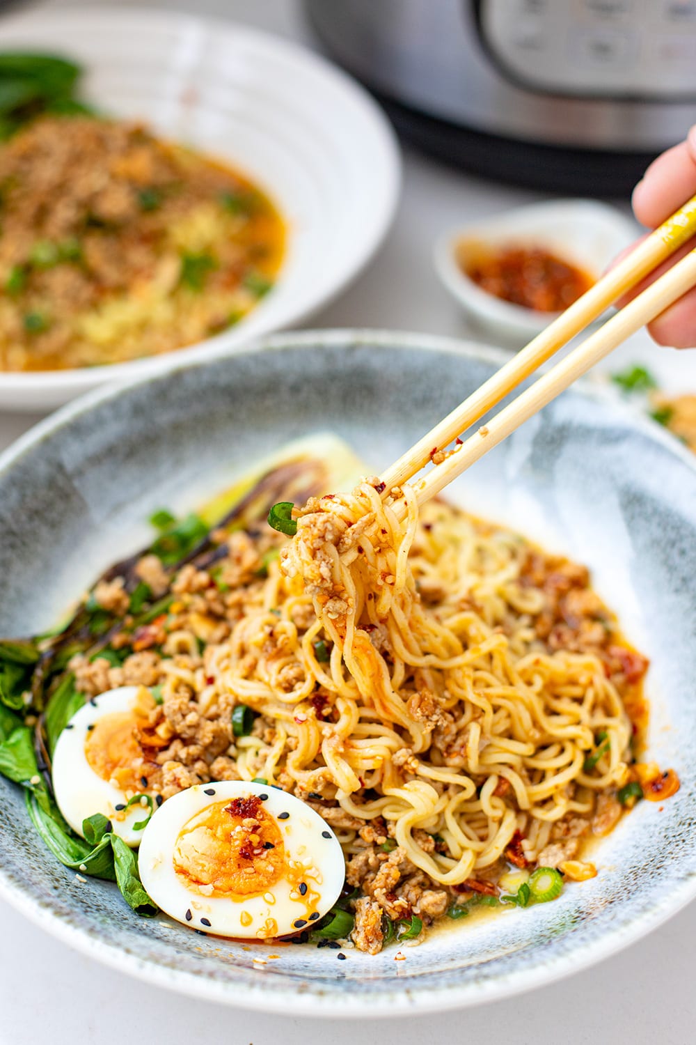 Instant Pot Ramen with Chili Oil