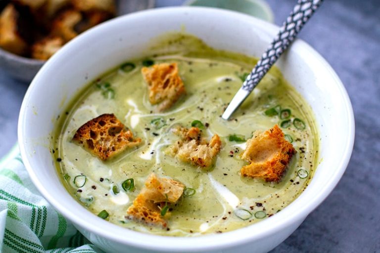 Creamy Instant Pot Zucchini Soup