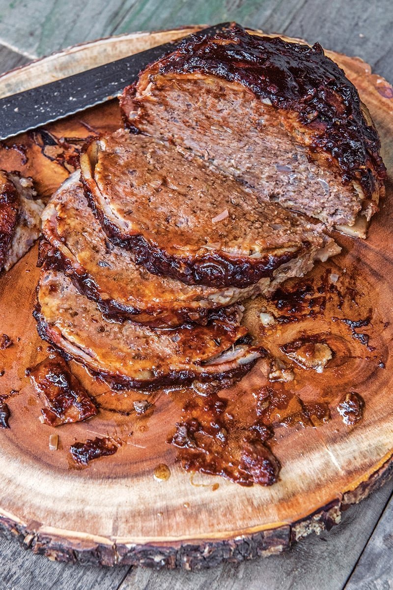 Barbecue Bacon Instant Pot Meatloaf