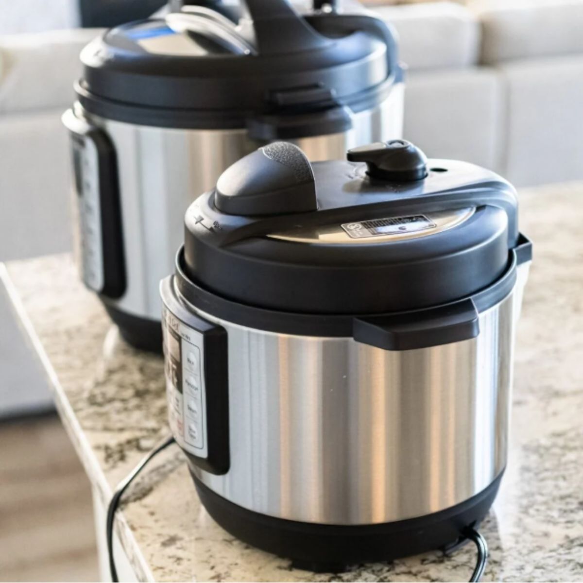 6 Qt and 8 Qt Instant Pot sizes