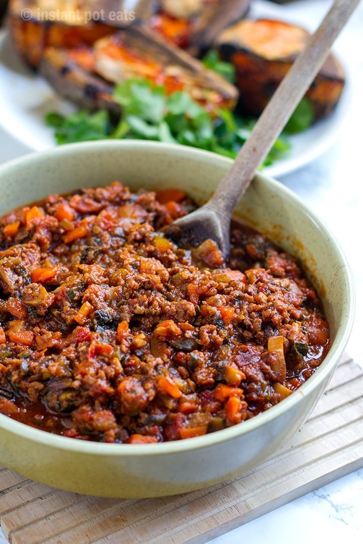 Instant Pot paleo sloppy joes