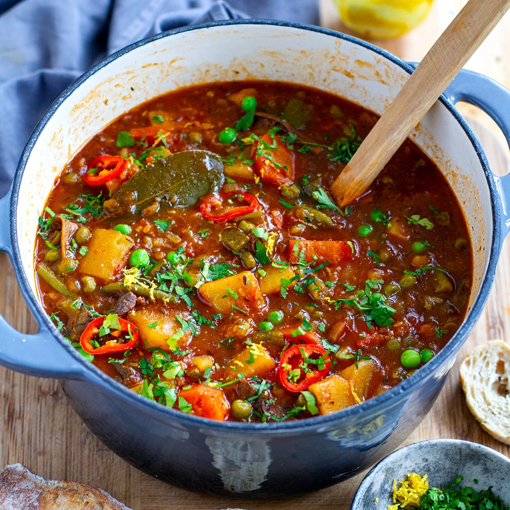 Instant Pot Vegetable Stew 