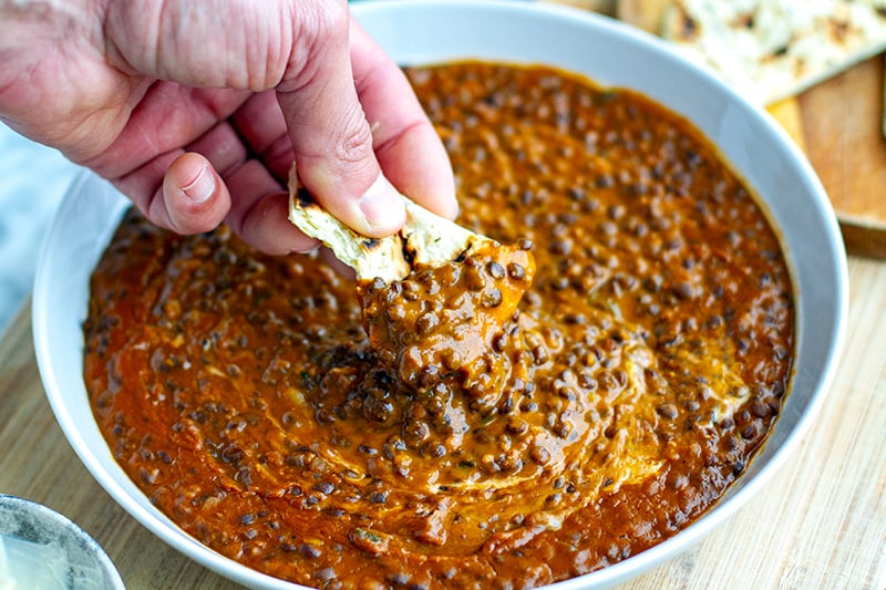 Instant Pot Black Dal 