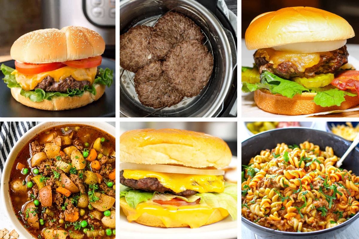 INSTANT POT HAMBURGER RECIPES