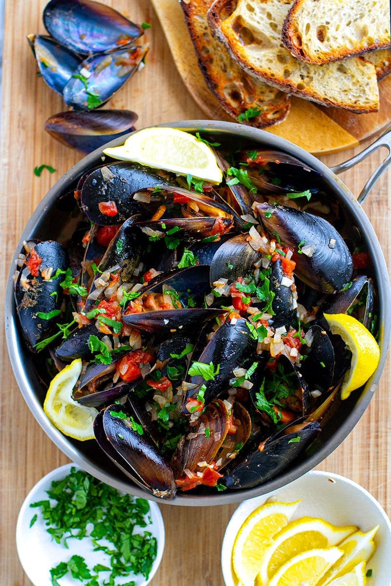 Instant Pot Mussels