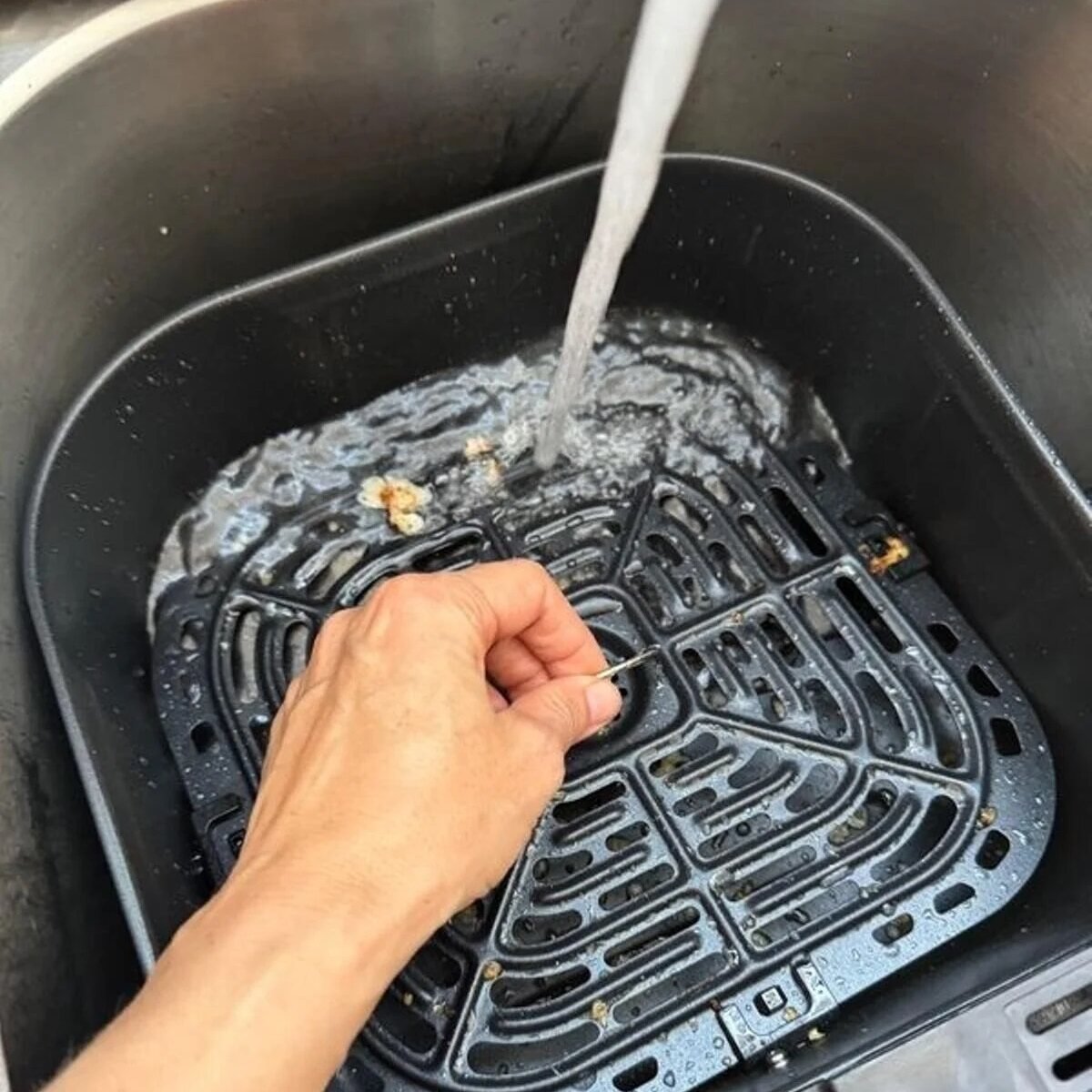 Why does my air fryer smell like plastic?