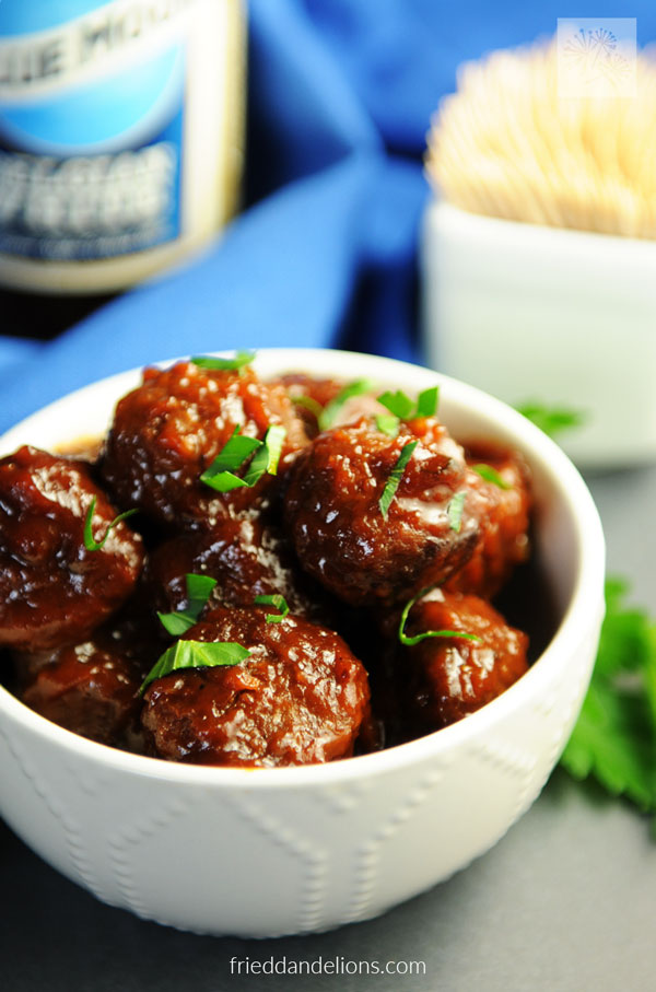 Vegan BBQ Meatballs (from Fried Dandelions)