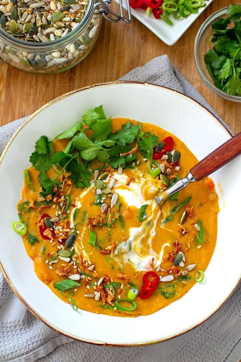 Thai Red Lentil Soup