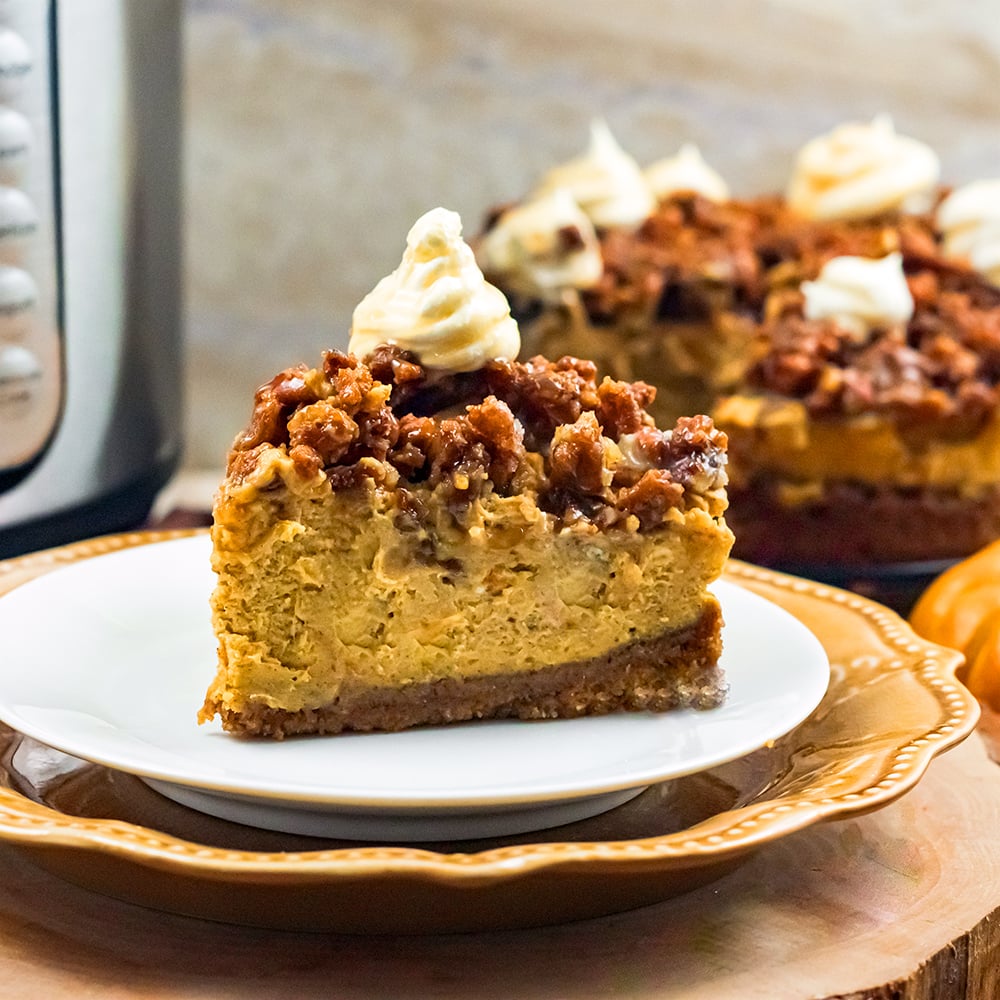 Instant Pot Pumpkin Cheesecake
