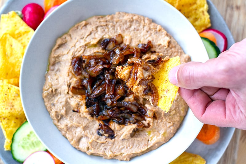 creamy pinto bean dip 