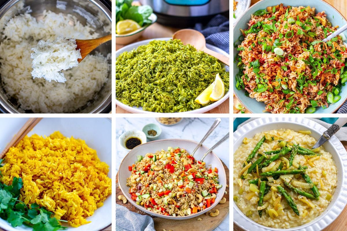 Instant Pot Rice Recipes