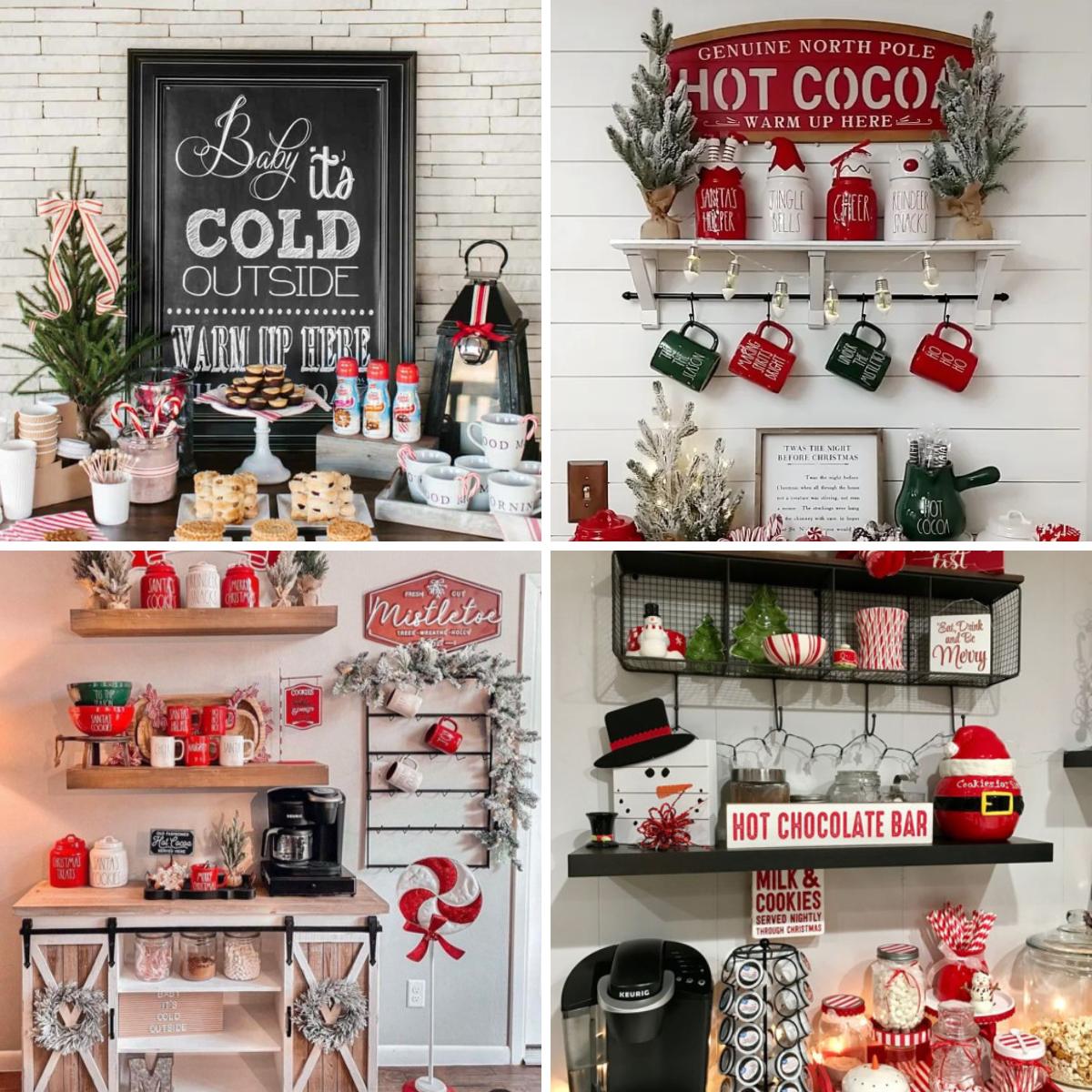 Christmas Hot Cocoa Bar