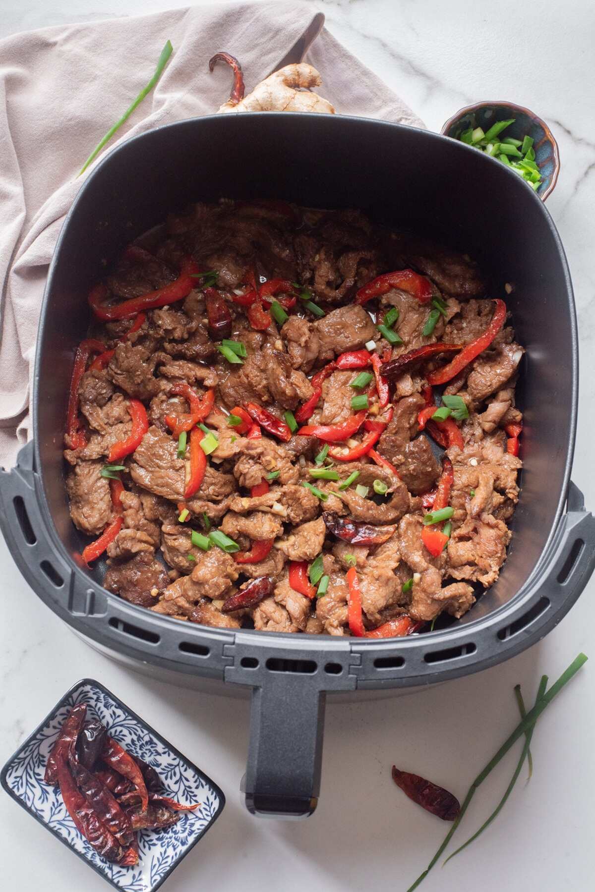  Mongolian Beef in Air Fryer