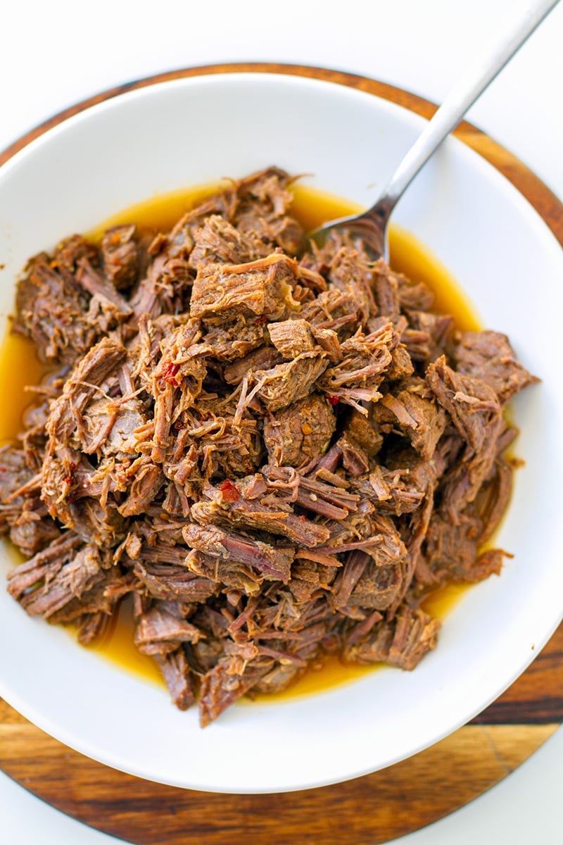 Instant Pot Shredded Beef