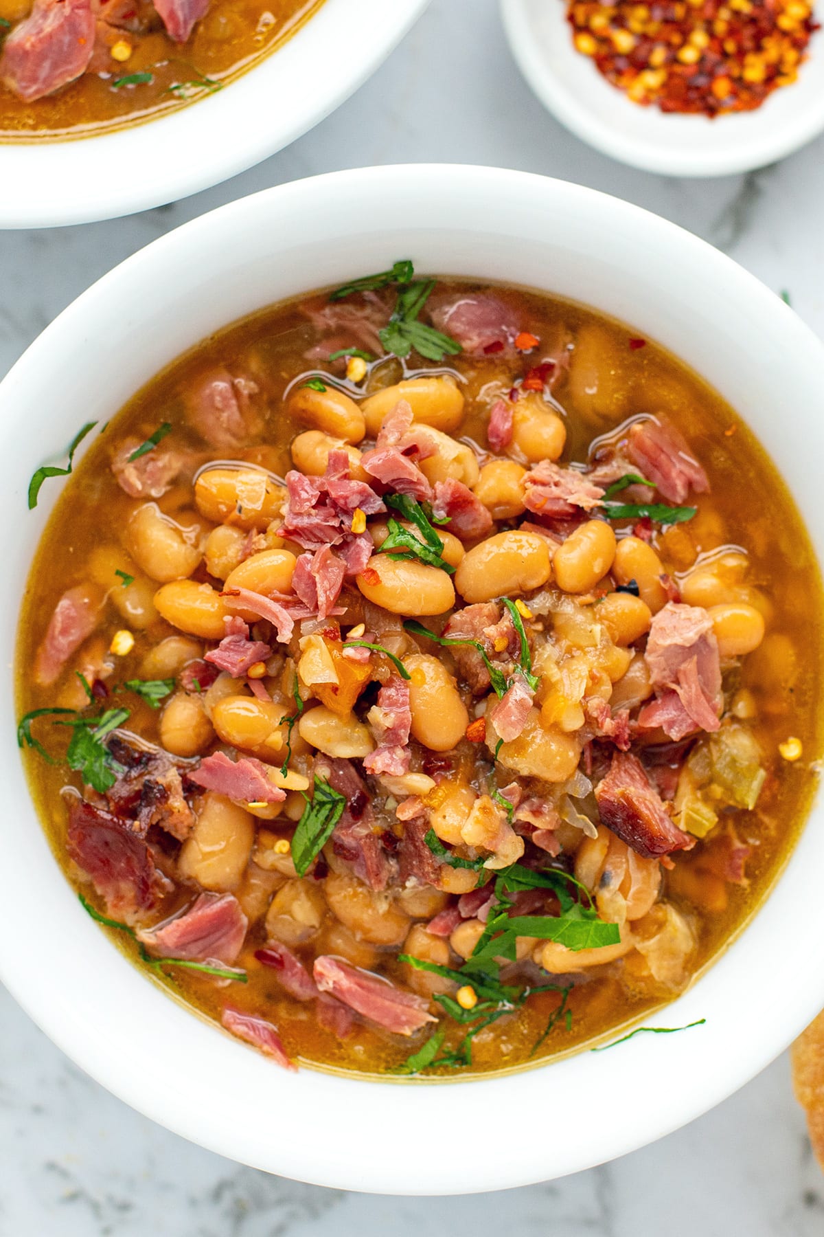 New! Instant Pot Ham & Beans