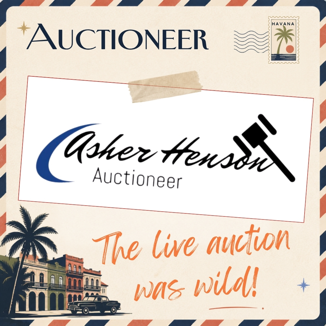 Auctioneer: Asher Henson