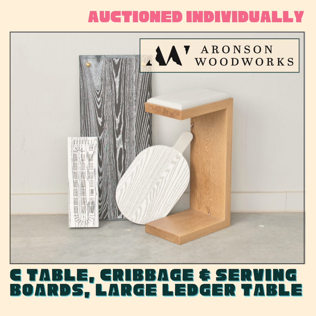 Handcrafted pieces from Aronson Woodworks